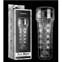 ICE GIRL CLEAR MASTURBATION CUP ICE GIRL CLEAR MASTURBATION CUP